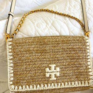 Authentic Tory Burch crossbody/ clutch purse